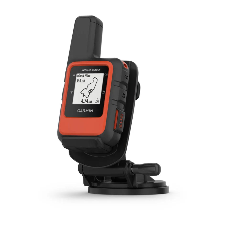Garmin inReach Mini 2 Flame Red Marine Bundle