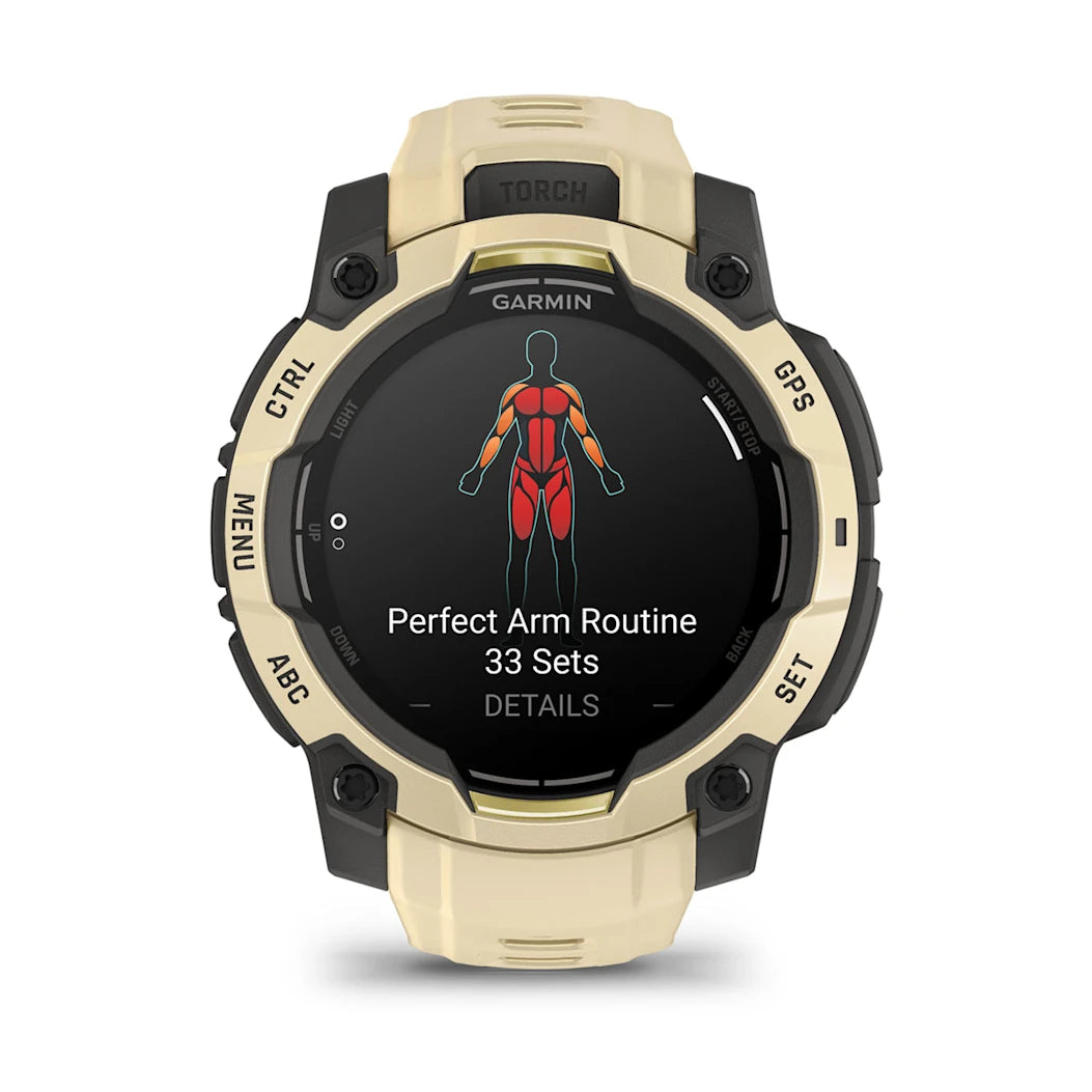 Garmin Instinct 3 – 45 mm AMOLED Citrine with Citrine Band