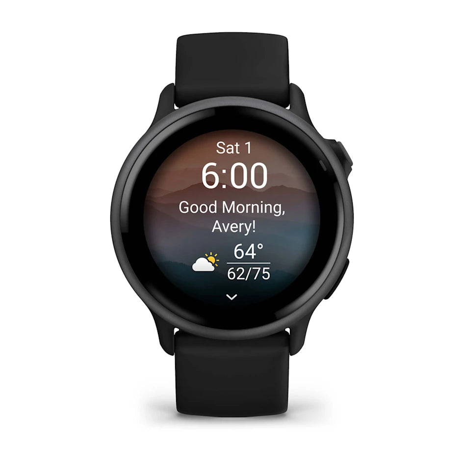 Garmin vivoactive 6 Slate with Black Band Smartwatch