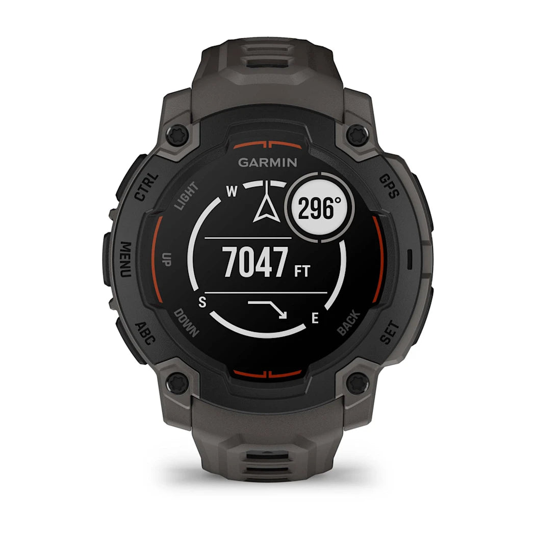 Garmin Instinct® E – 45 mm Black with Charcoal Band