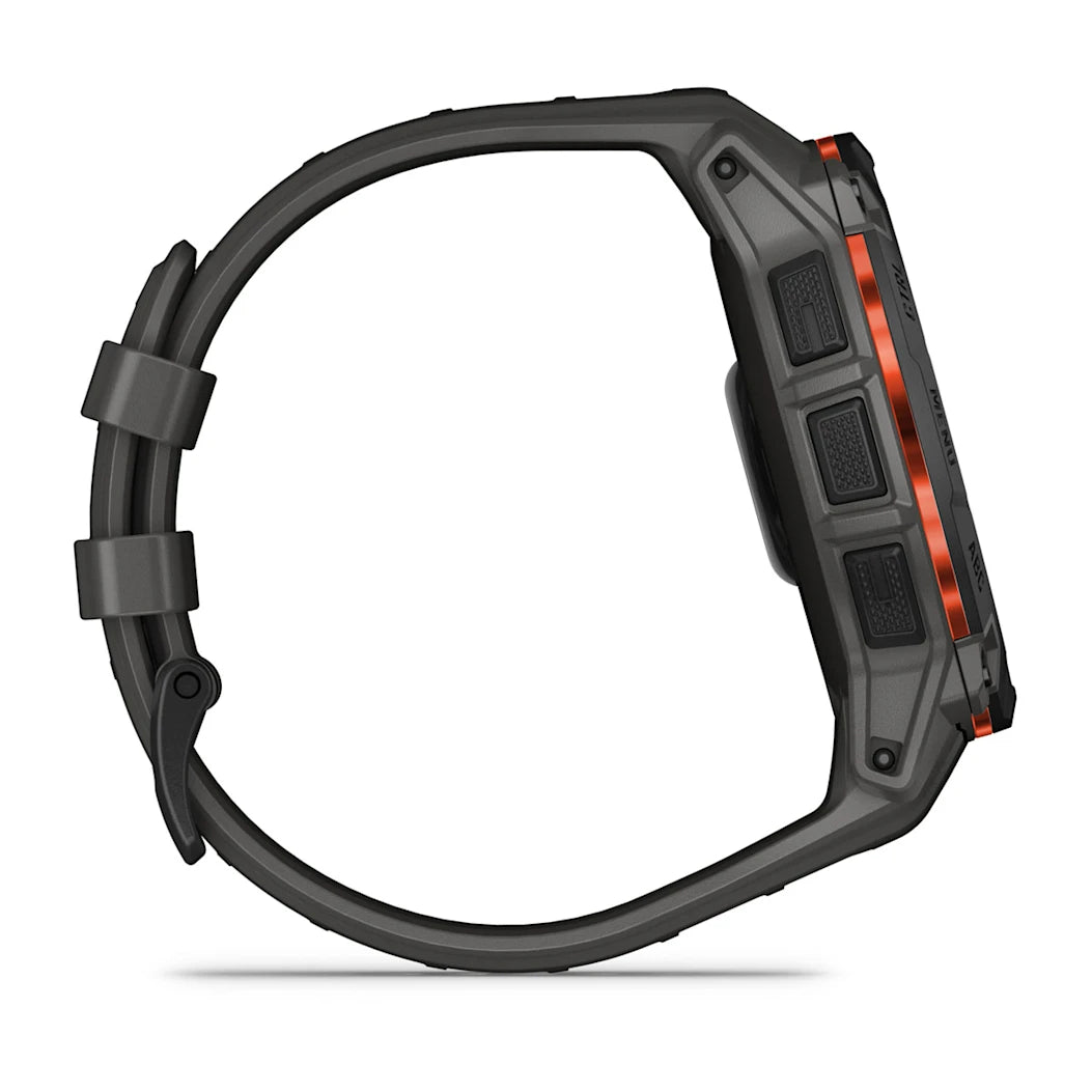 Garmin Instinct 3 – 50 mm Solar Black with Charcoal Band