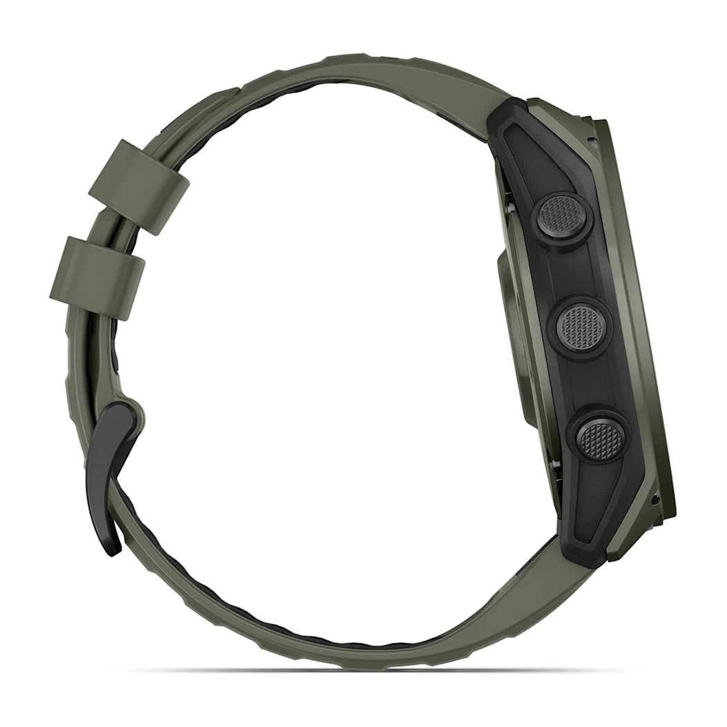 Garmin tactix 8 – 51 mm AMOLED Cerakote Coating Includes Applied Ballistics Ultralight Solver and Olive Drab Cerakote Coating