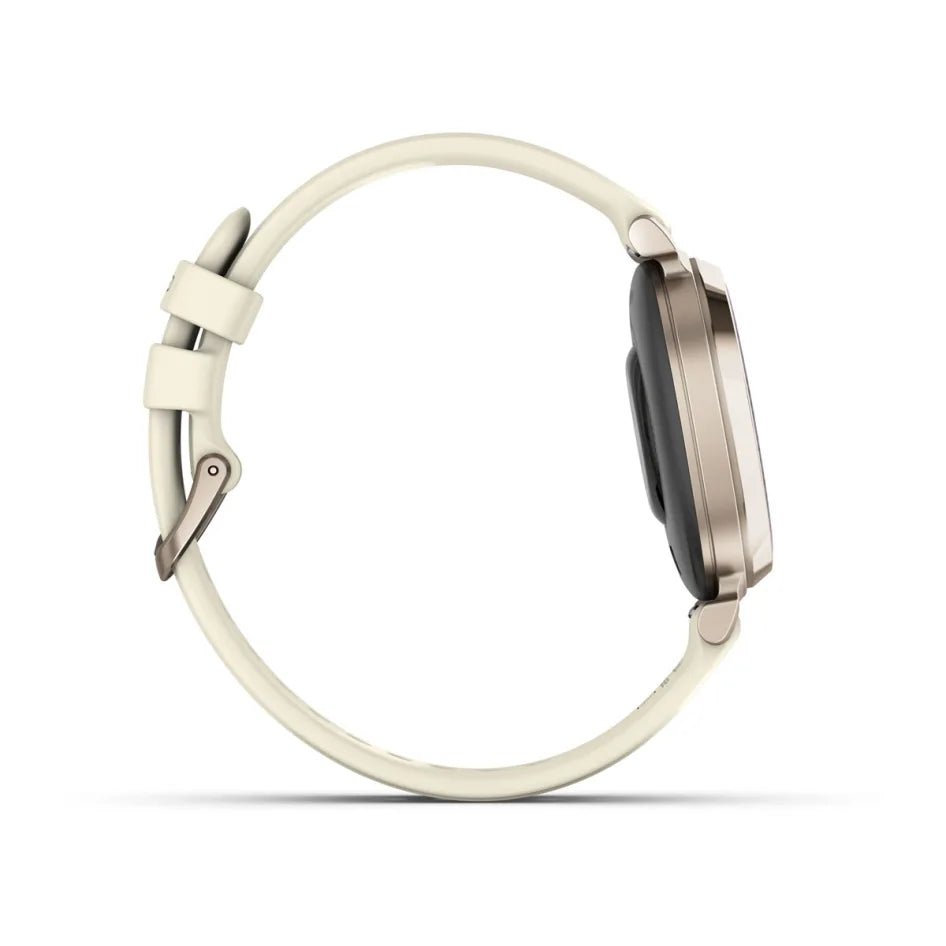 Garmin Lily 2 Cream Gold with Coconut Silicone Band Smartwatch