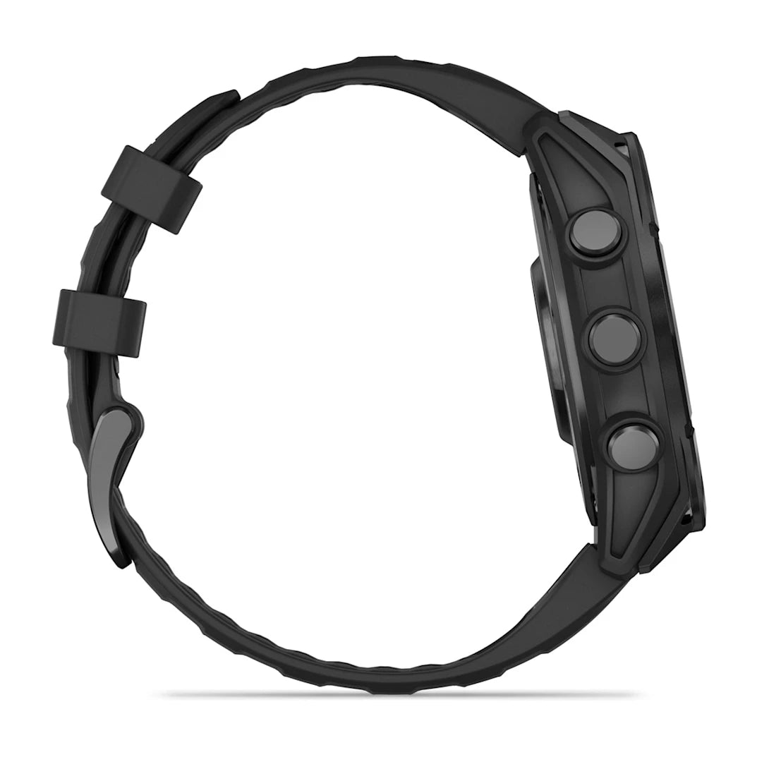 Garmin fēnix 8 – 47 mm AMOLED Slate Gray with Black Silicone Band