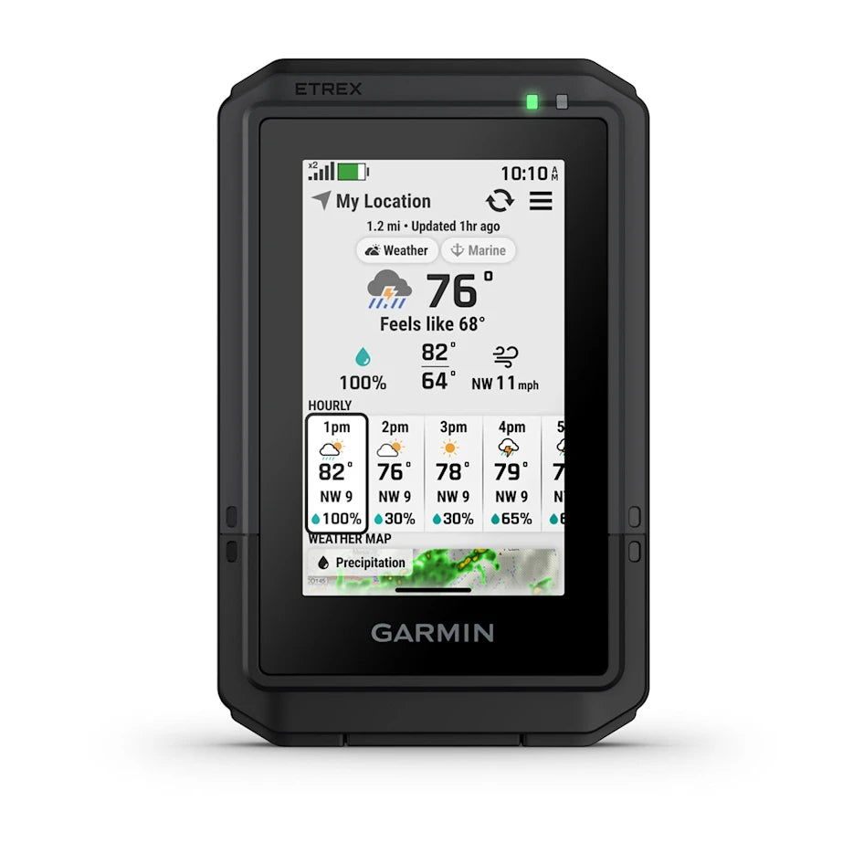 Garmin eTrex Touch GPS Handheld Navigator with Touchscreen and Preloaded Maps