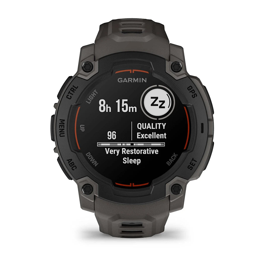Garmin Instinct® E – 45 mm Black with Charcoal Band