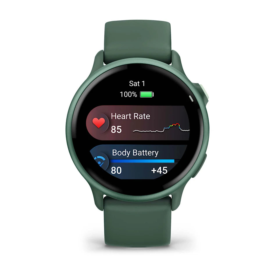 Garmin vivoactive 6 Metallic Jasper Green with Jasper Green Band Smartwatch