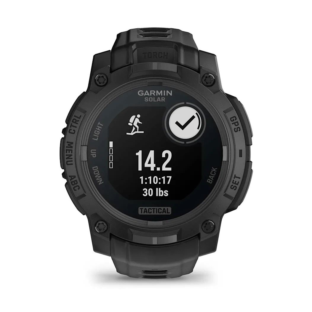 Garmin Instinct 3 – 45 mm Solar Tactical Edition Black with Black Band