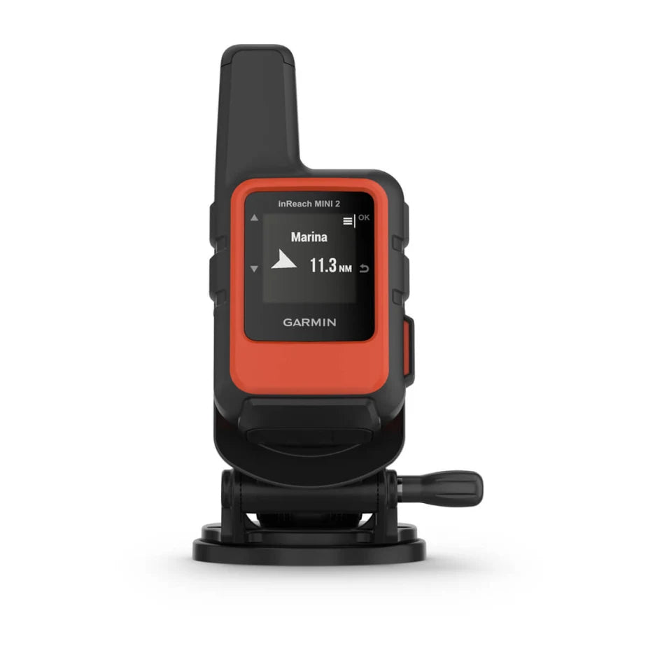 Garmin inReach Mini 2 Flame Red Marine Bundle