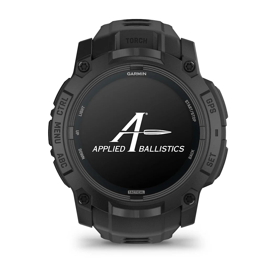 Garmin Instinct 3 – 50 mm AMOLED Tactical Edition Black with Black Band