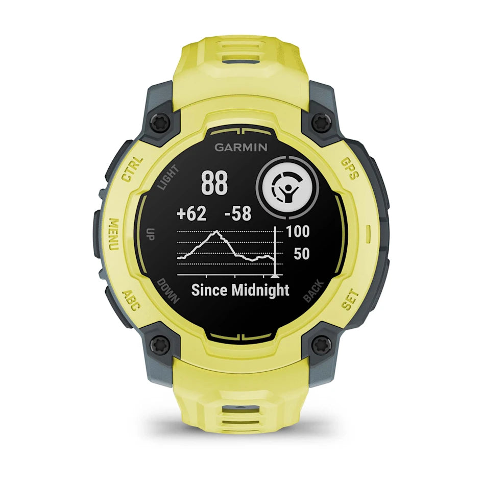 Garmin Instinct E – 45 mm Electric Lime with Electric Lime Band