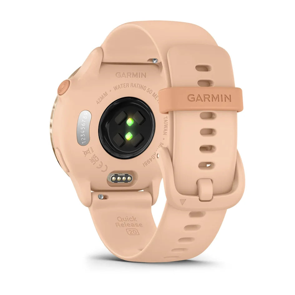Garmin vivoactive 6 Metallic Pink Dawn with Pink Dawn Band Smartwatch