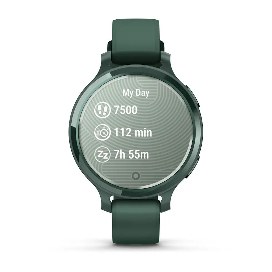 Garmin Lily 2 Active Jasper Green with Jasper Green Silicone Band Smartwatch