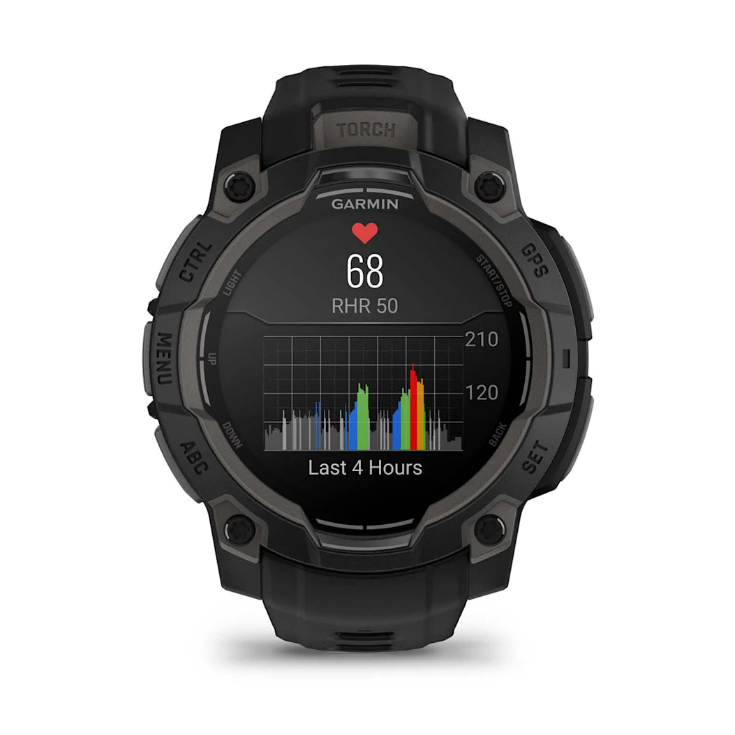 Garmin Instinct 3 – 45 mm AMOLED Black with Black Band