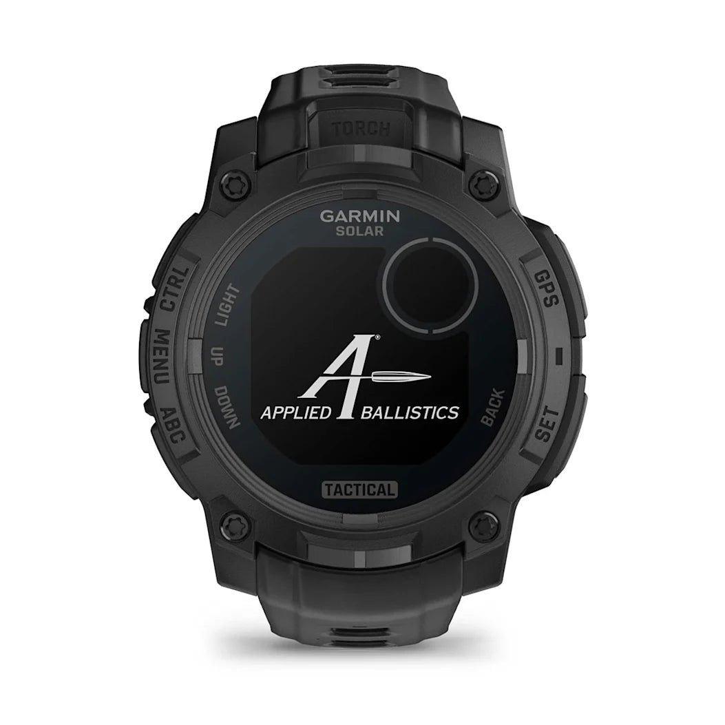 Garmin Instinct 3 – 45 mm Solar Tactical Edition Black with Black Band
