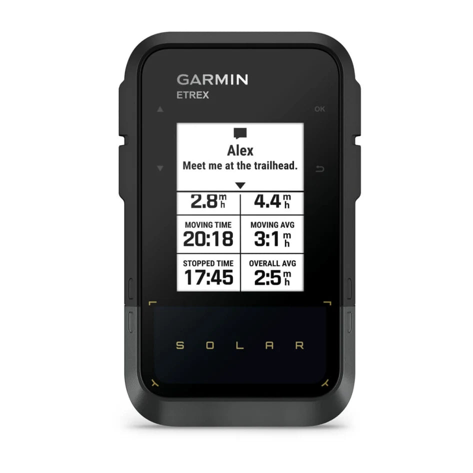 Garmin eTrex Solar Solar Powered GPS Handheld Navigator