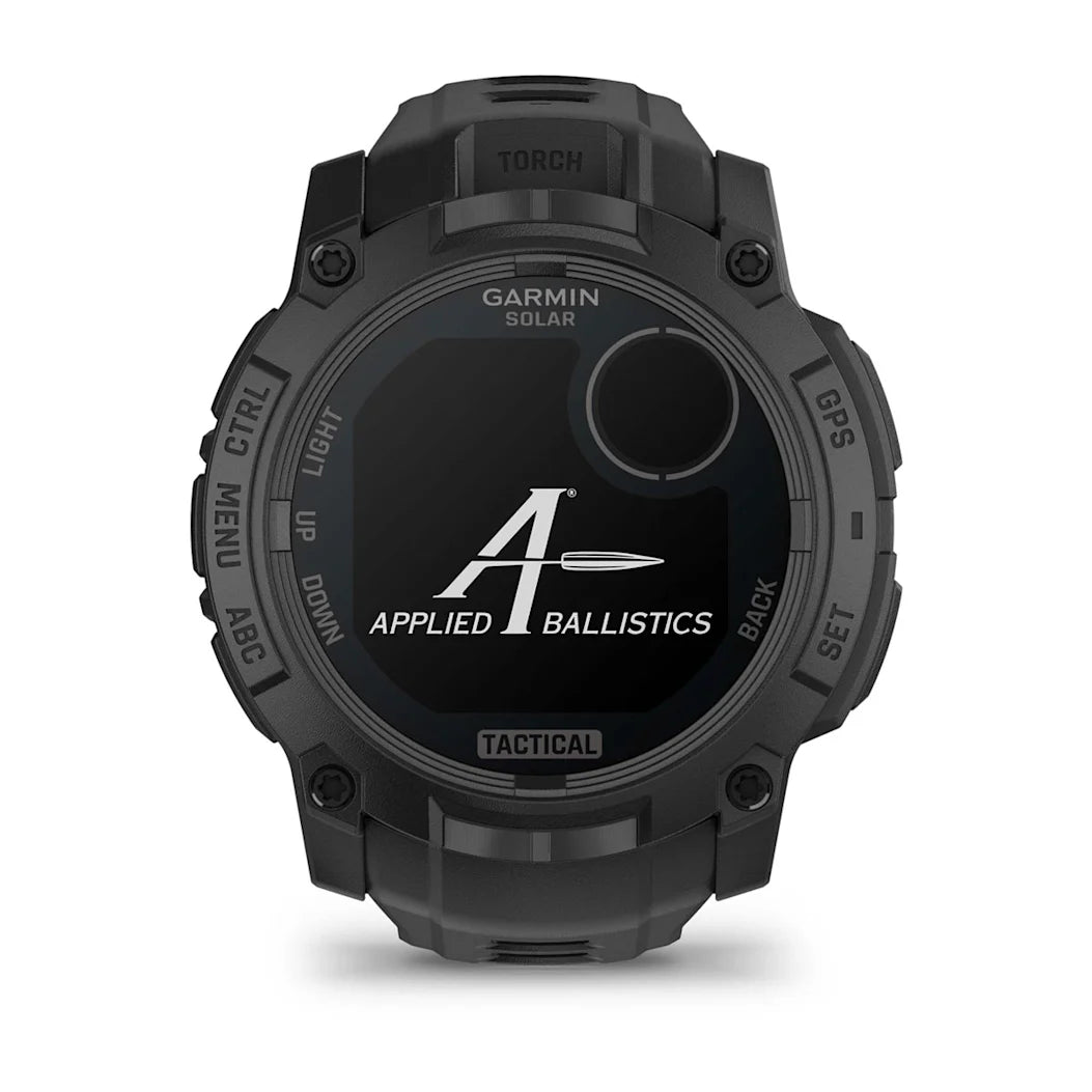 Garmin Instinct 3 – 50 mm Solar Tactical Edition Black with Black Band