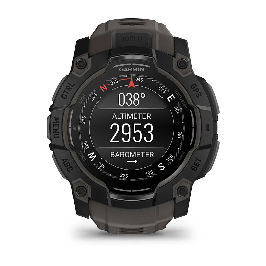 Garmin Instinct 3 – 50 mm AMOLED Black with Charcoal Band