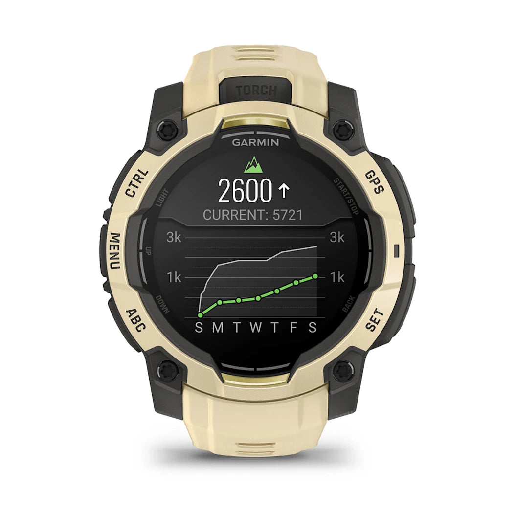 Garmin Instinct 3 – 45 mm AMOLED Citrine with Citrine Band