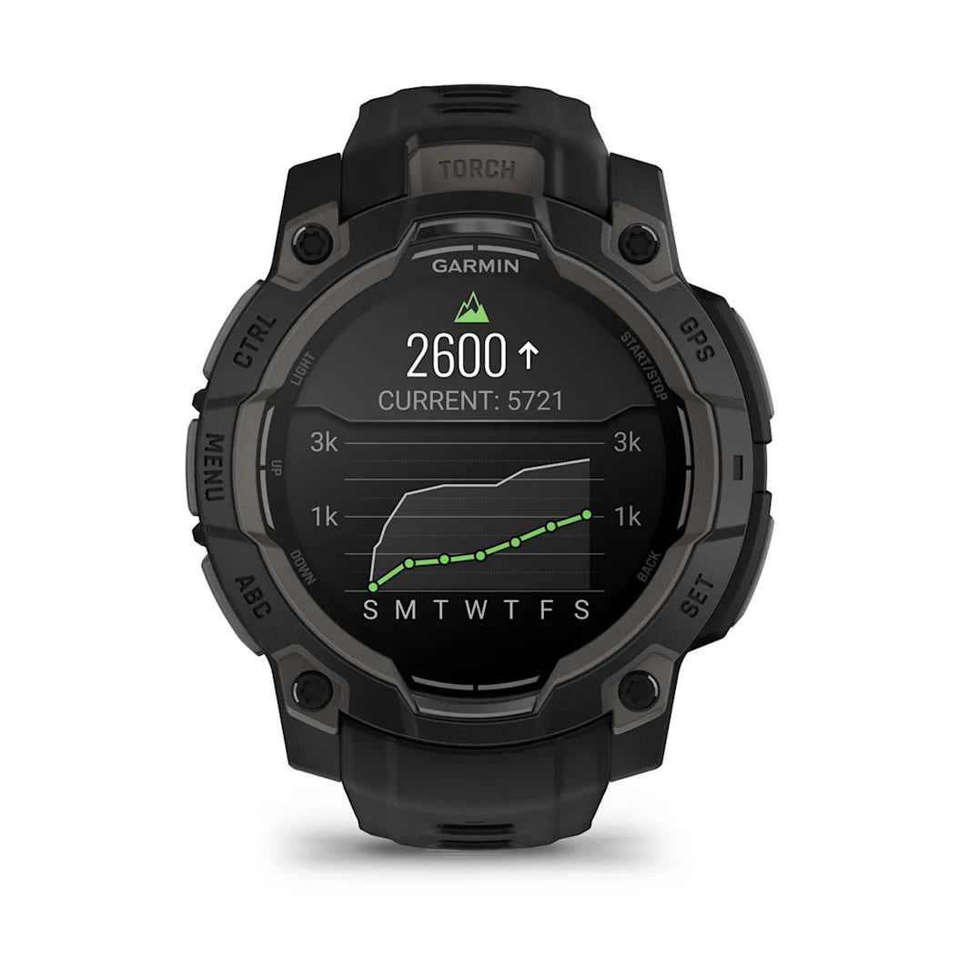 Garmin Instinct 3 – 45 mm AMOLED Black with Black Band
