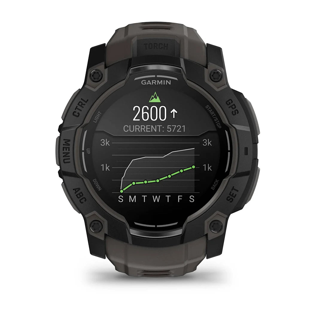 Garmin Instinct 3 – 50 mm AMOLED Black with Charcoal Band