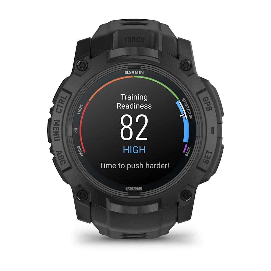 Garmin Instinct 3 – 50 mm AMOLED Tactical Edition Black with Black Band