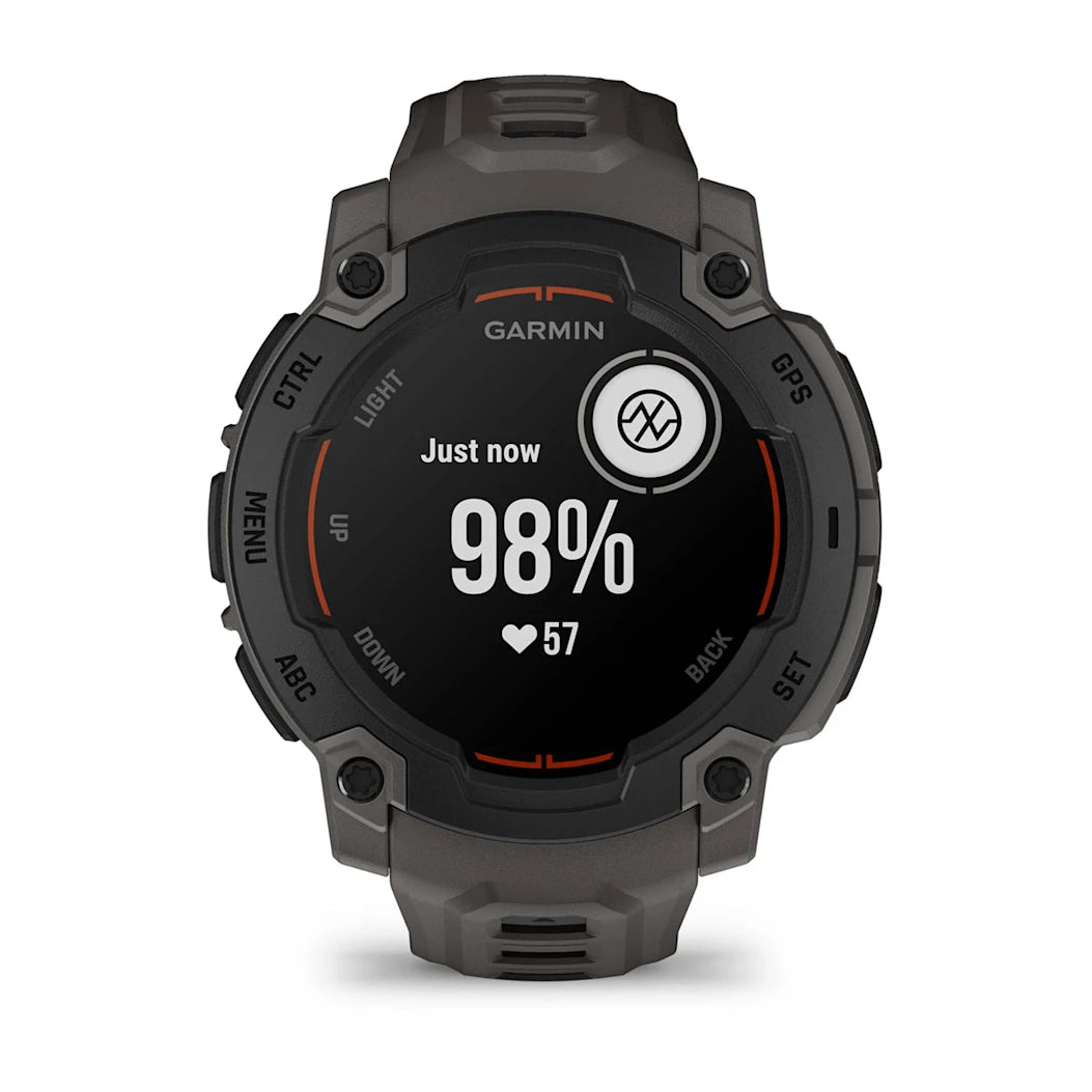 Garmin Instinct® E – 45 mm Black with Charcoal Band