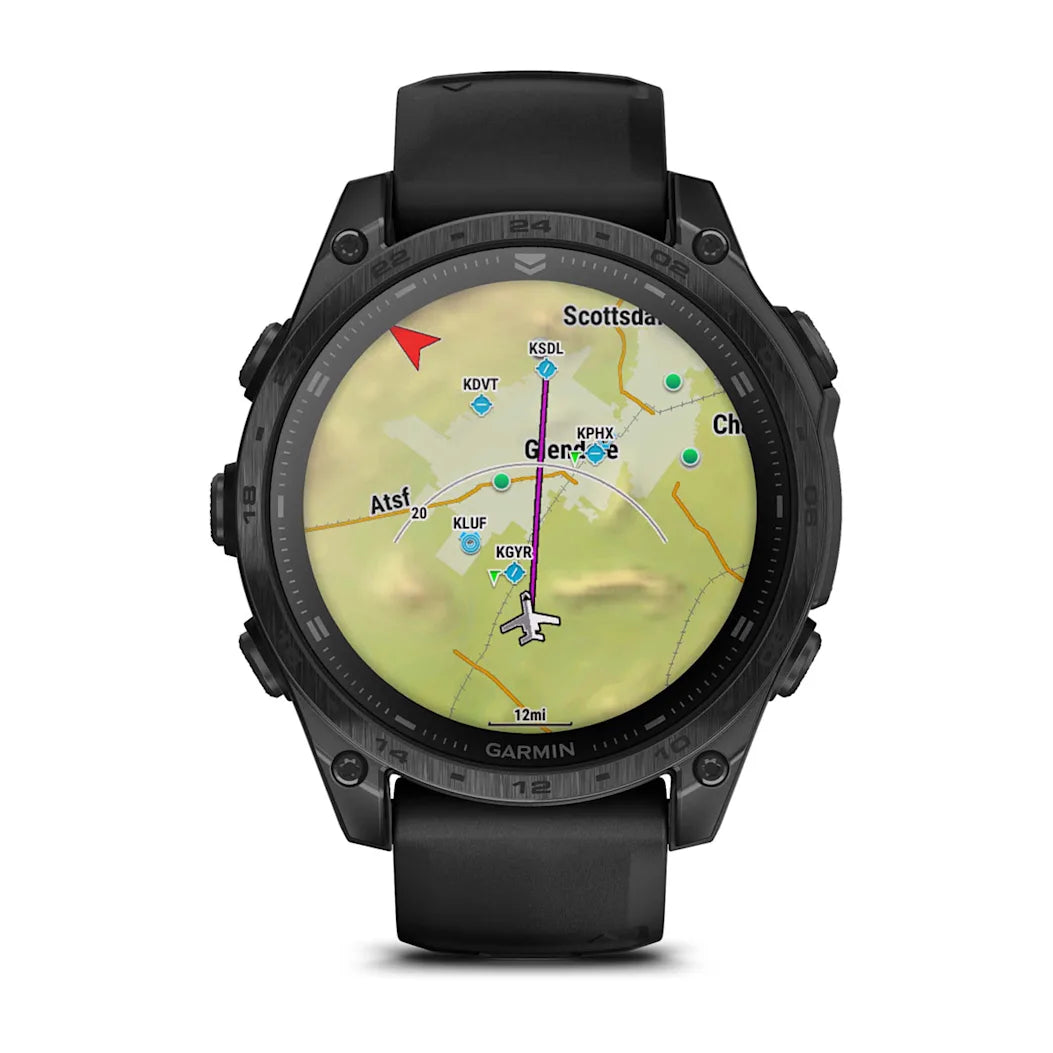 Garmin tactix 8 – 47 mm AMOLED Includes Applied Ballistics Ultralight Solver