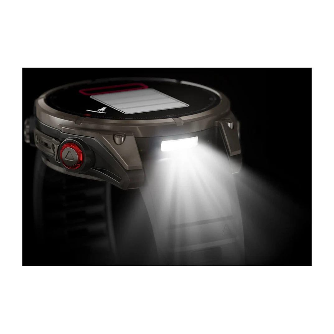 Garmin fēnix 8 Pro 47 mm AMOLED Sapphire Titanium with Graphite / Black Silicone Band