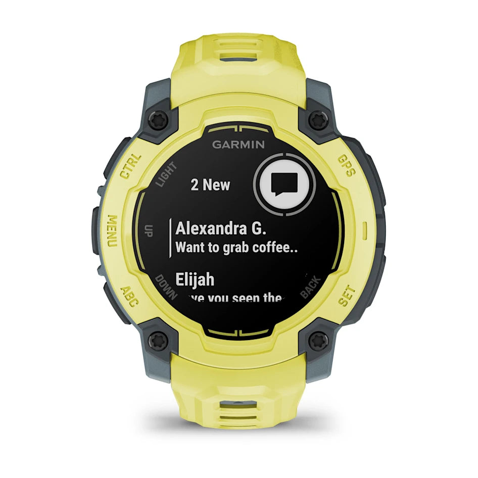 Garmin Instinct E – 45 mm Electric Lime with Electric Lime Band