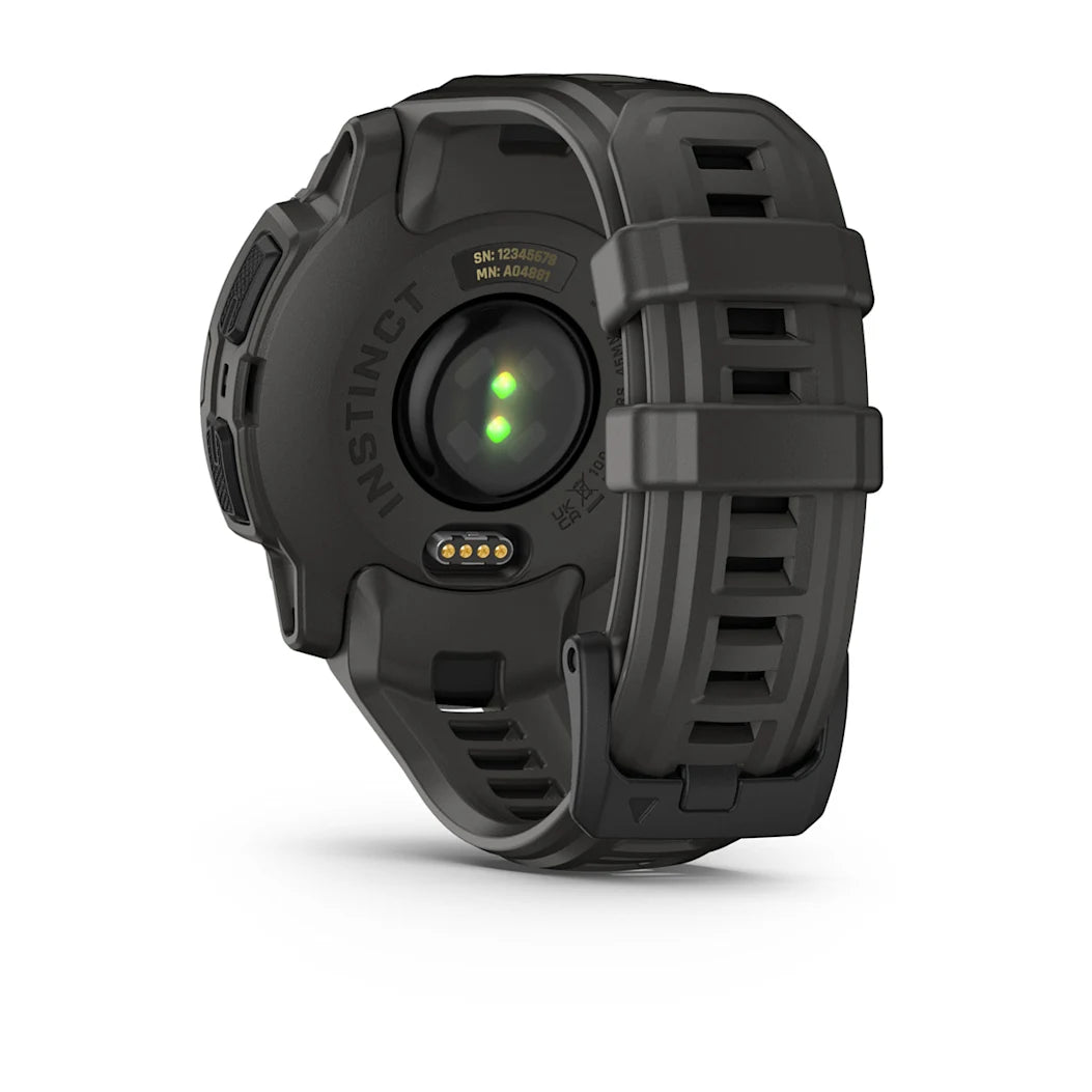 Garmin Instinct® E – 45 mm Black with Charcoal Band