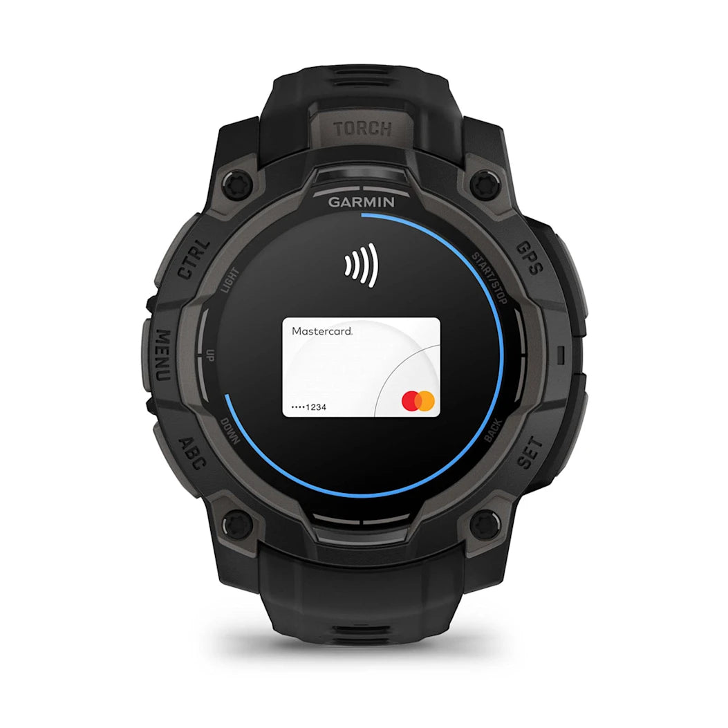 Garmin Instinct 3 – 45 mm AMOLED Black with Black Band