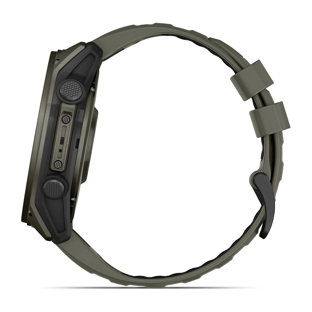 Garmin tactix 8 – 51 mm AMOLED Cerakote Coating Includes Applied Ballistics Ultralight Solver and Olive Drab Cerakote Coating