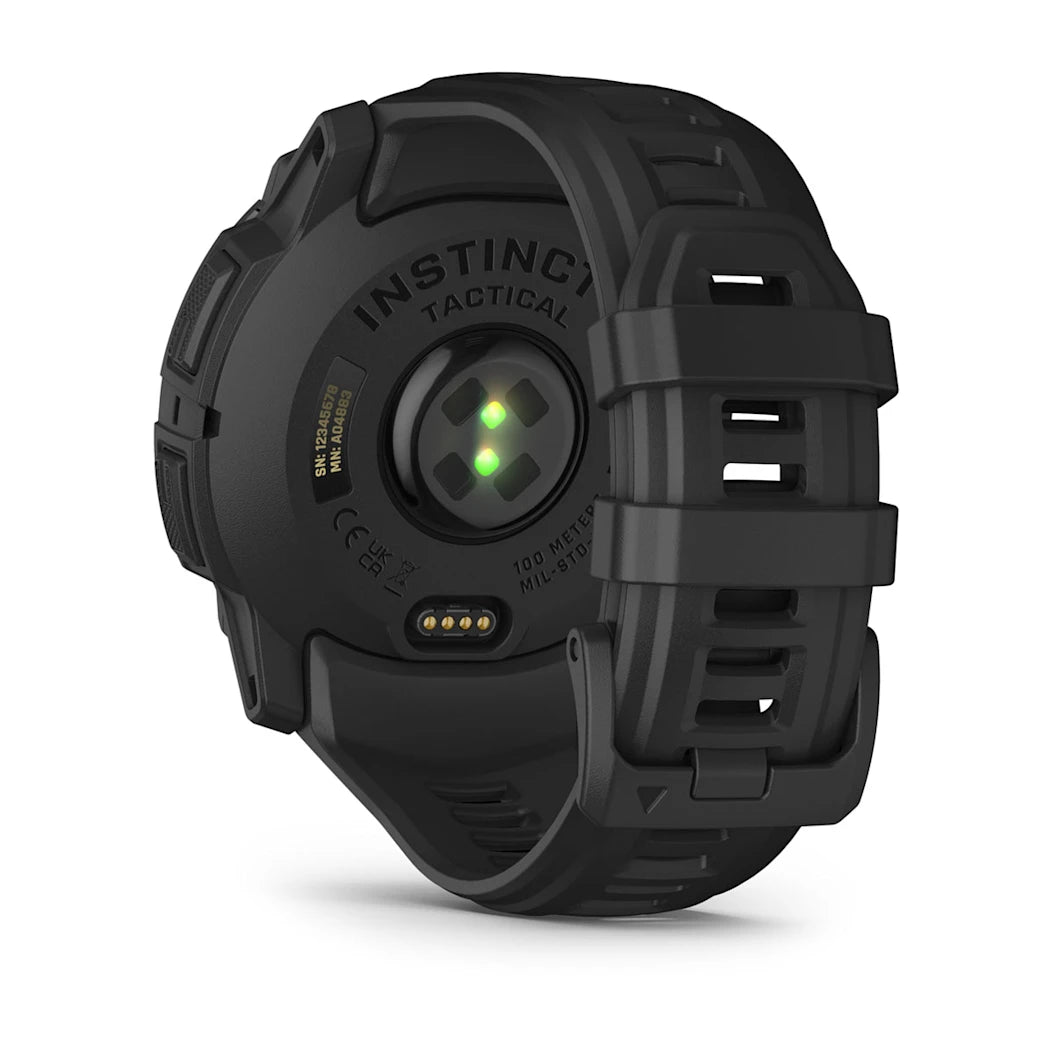 Garmin Instinct 3 – 50 mm Solar Tactical Edition Black with Black Band