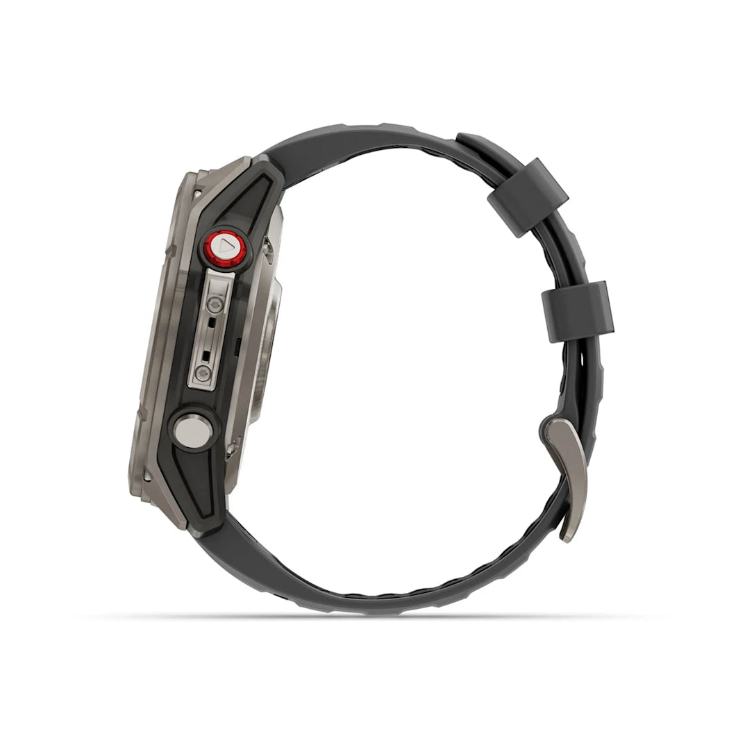 Garmin fēnix 8 Pro 51 mm AMOLED Sapphire Titanium with Graphite / Black Silicone Band