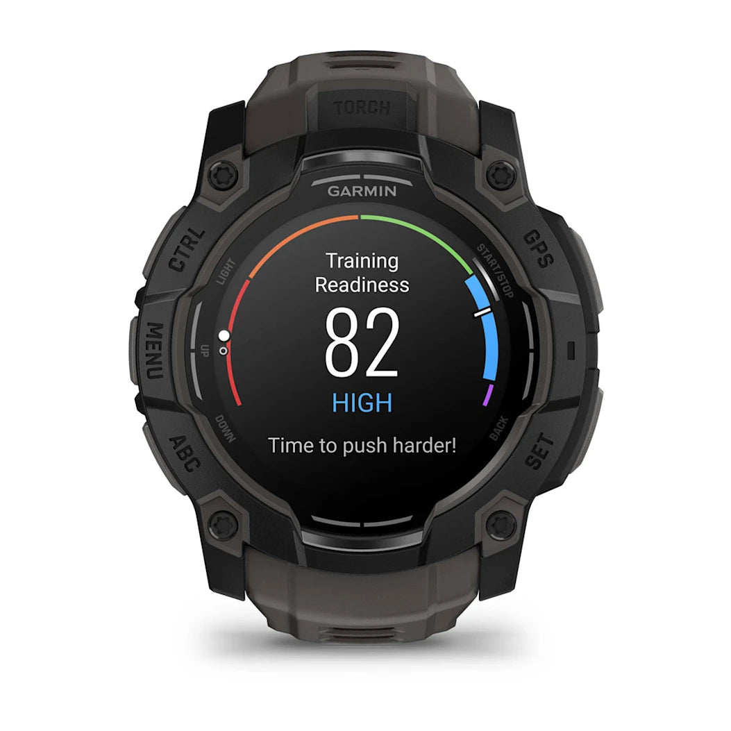 Garmin Instinct 3 – 50 mm AMOLED Black with Charcoal Band