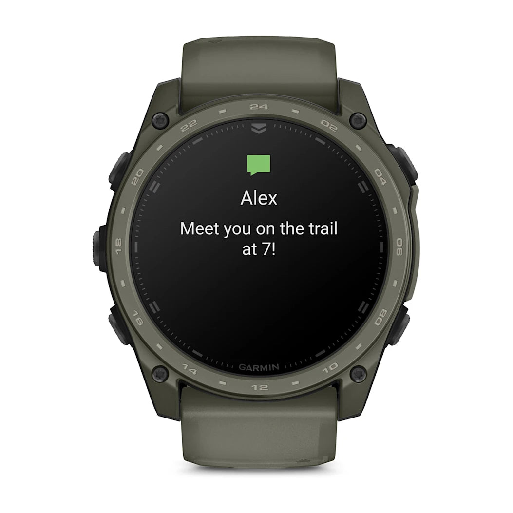 Garmin tactix 8 – 51 mm AMOLED Cerakote Coating Includes Applied Ballistics Ultralight Solver and Olive Drab Cerakote Coating