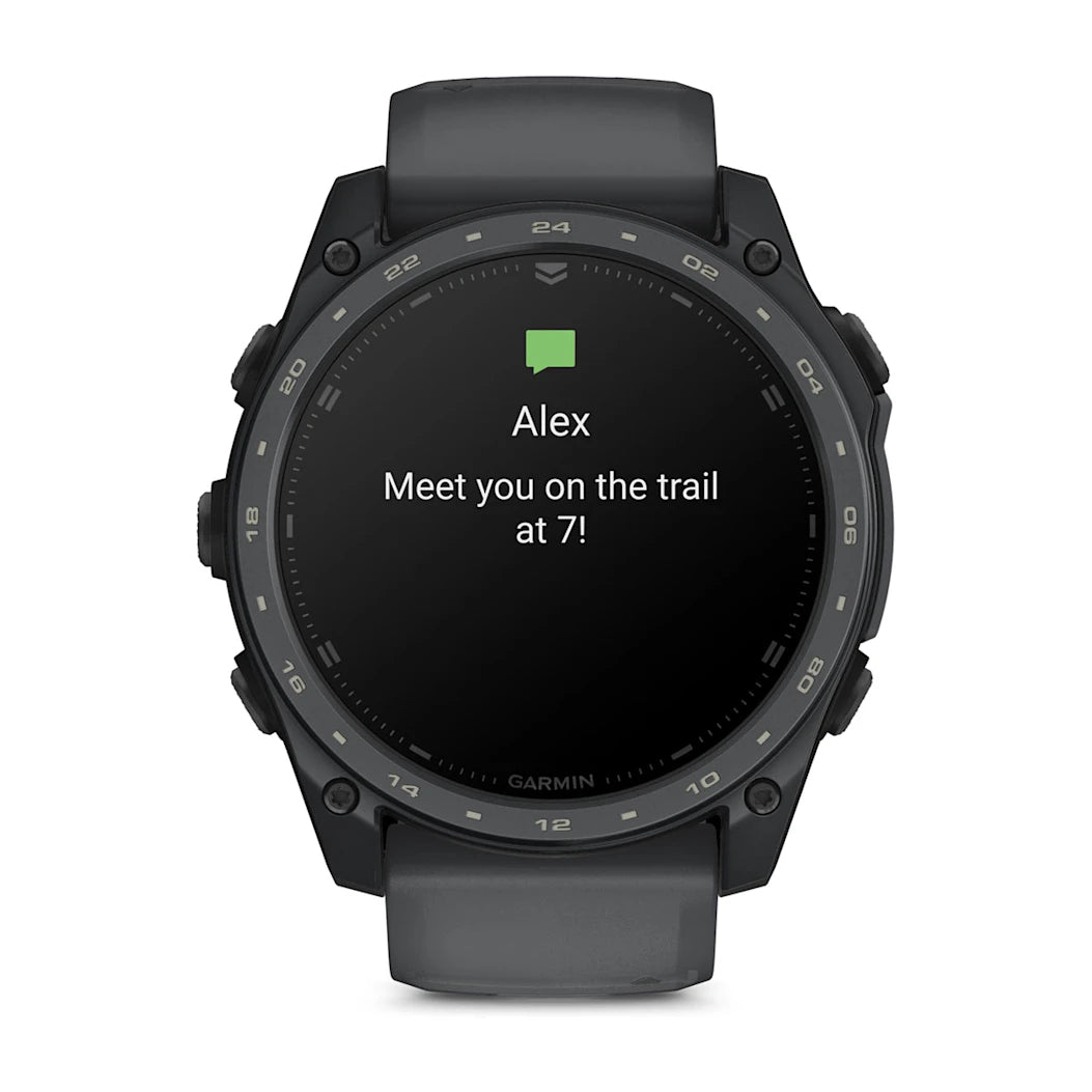 Garmin tactix 8 – 51 mm AMOLED Cerakote Coating Includes Applied Ballistics Ultralight Solver and Slate Gray Cerakote Coating