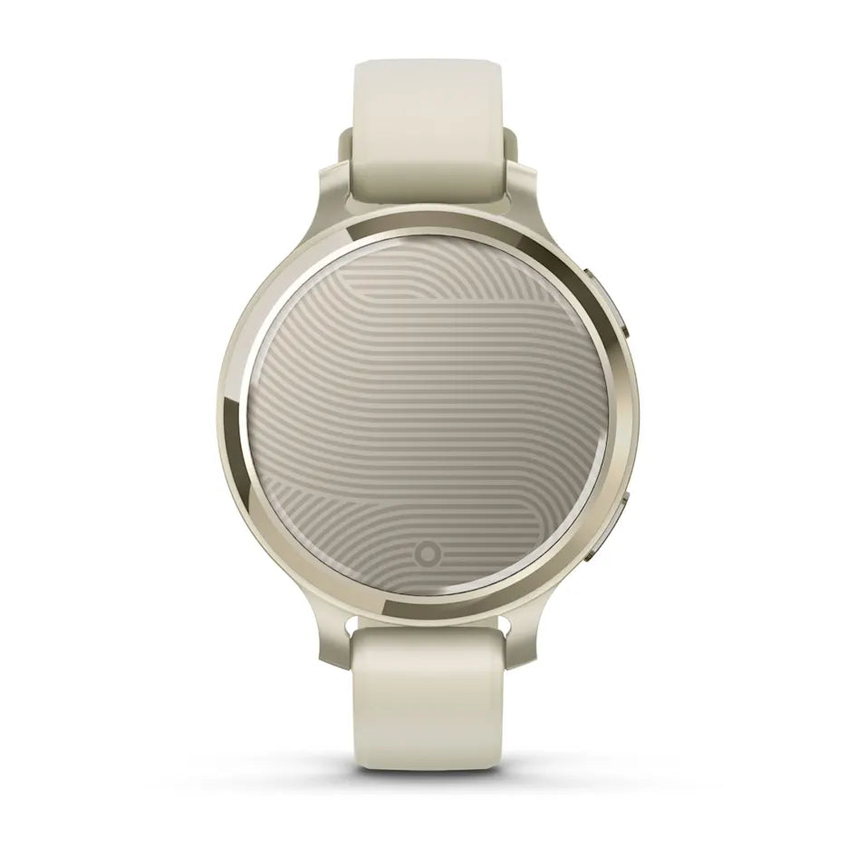 Montre intelligente Garmin Lily 2 Active Or lunaire avec bracelet en silicone Bone