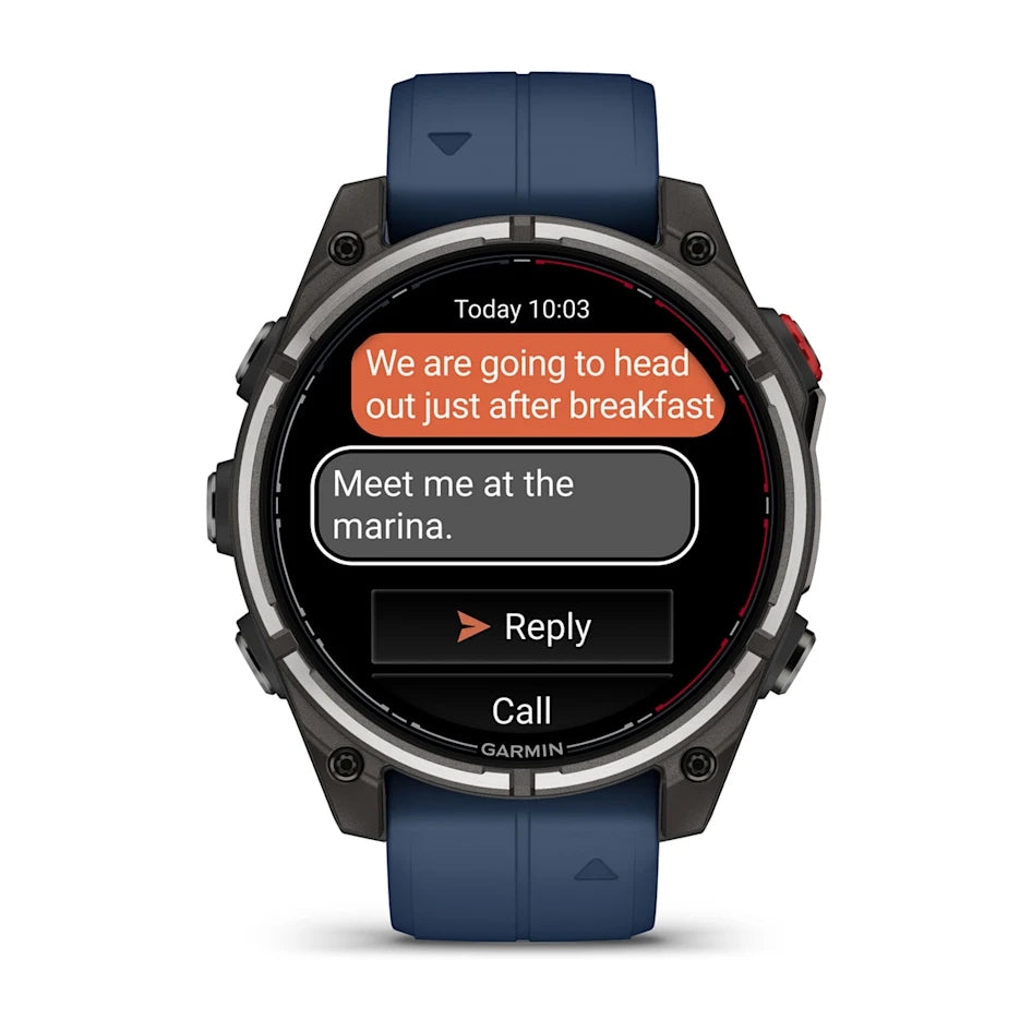 Garmin quatix 8 Pro 47 mm AMOLED Marine GPS Smartwatch