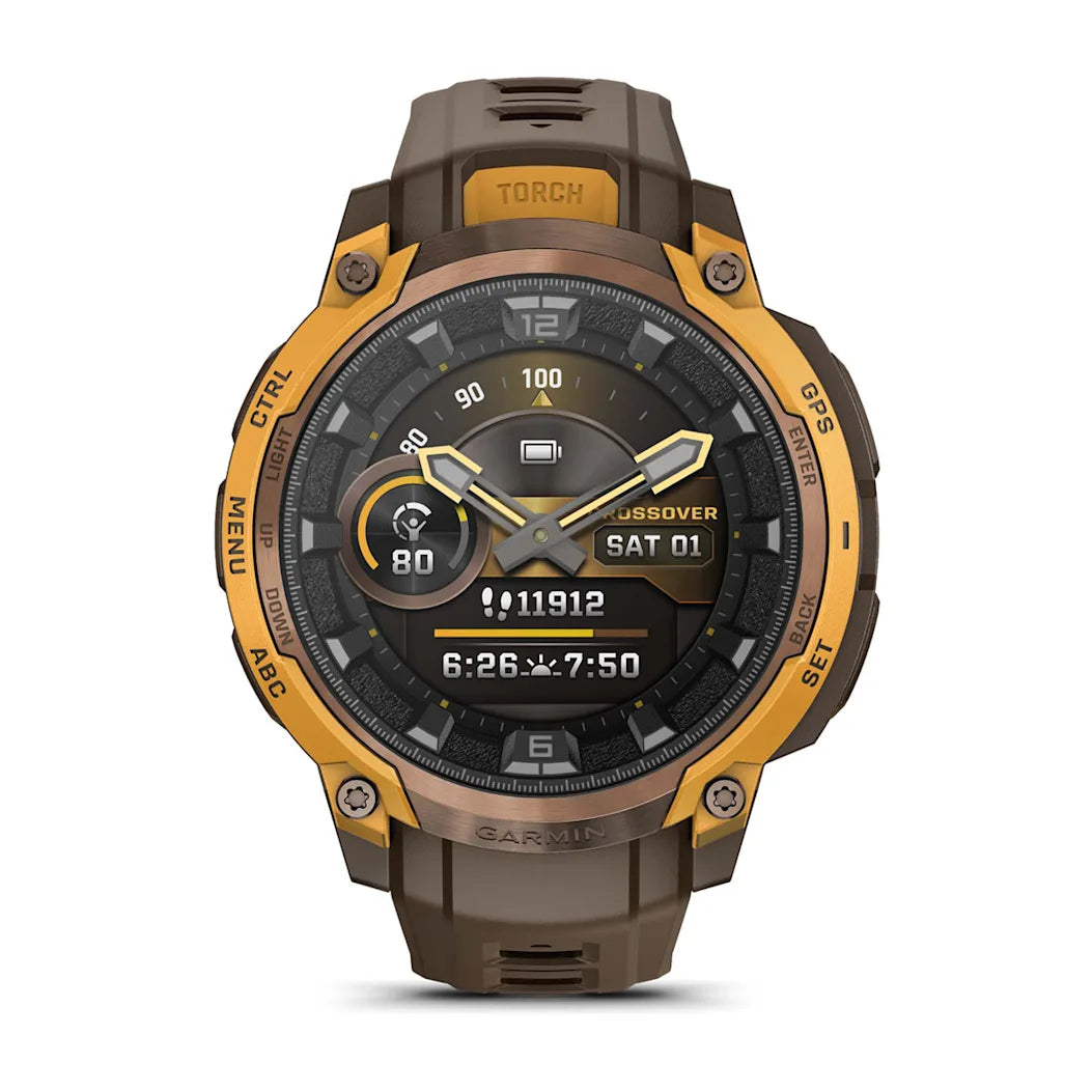 Garmin Instinct Crossover AMOLED Bronze / Sunburst