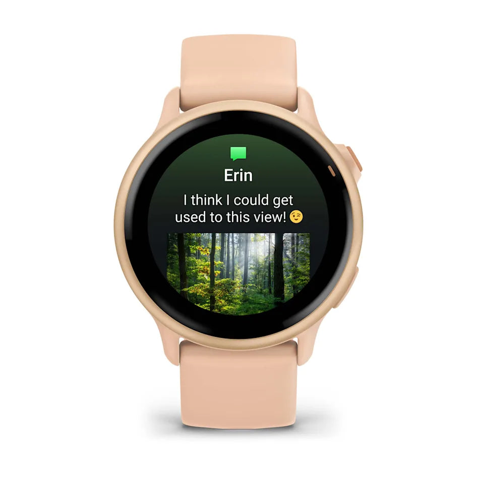 Garmin vivoactive 6 Metallic Pink Dawn with Pink Dawn Band Smartwatch