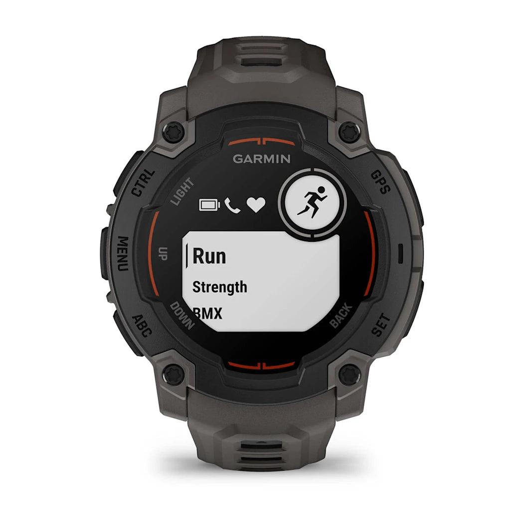 Garmin Instinct® E – 45 mm Black with Charcoal Band