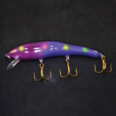 Wackm Tackle Custom Painted Ripplin Red Fin