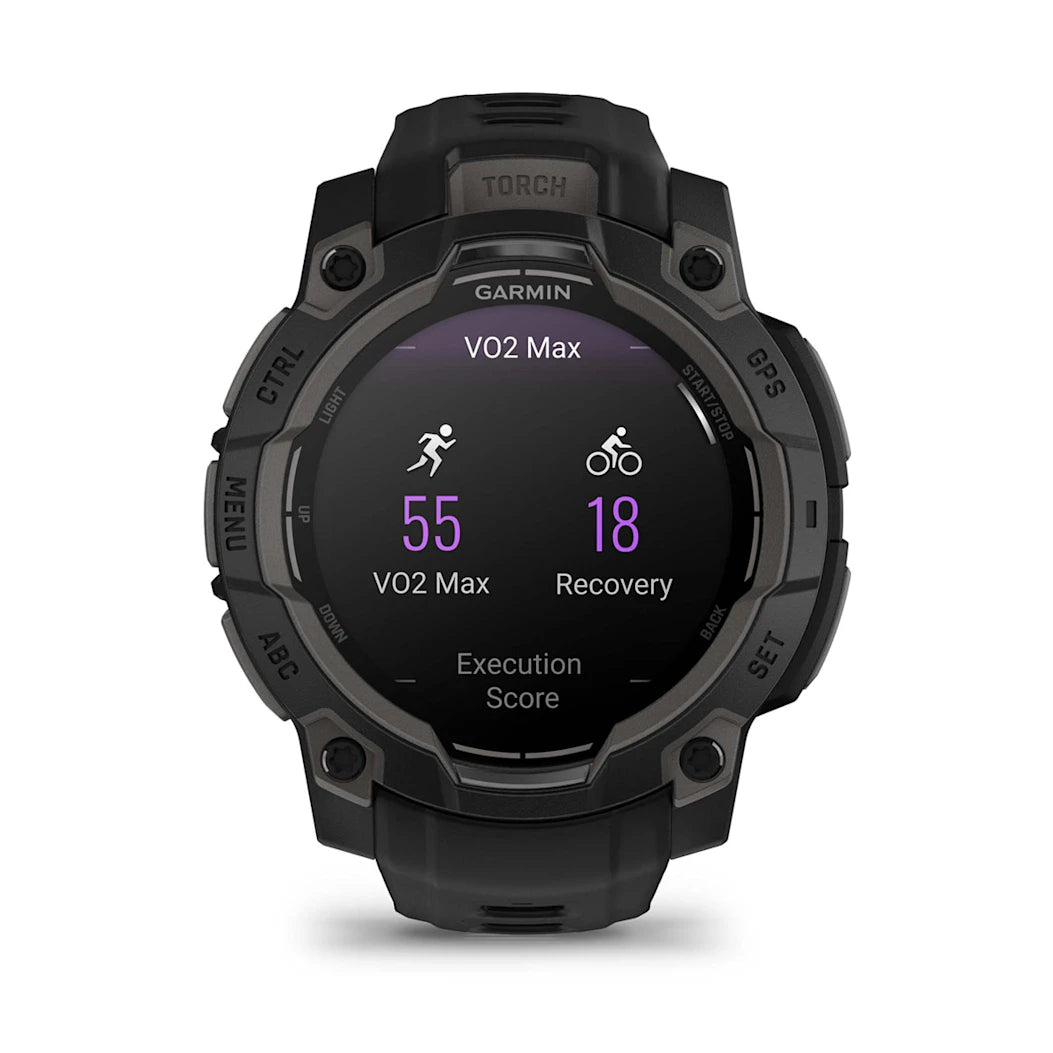 Garmin Instinct 3 – 45 mm AMOLED Black with Black Band
