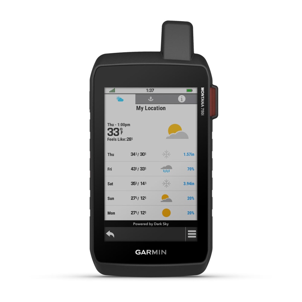 Garmin Montana 750i Rugged GPS Touchscreen Navigator