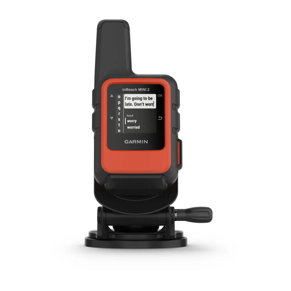 Garmin inReach Mini 2 Flame Red Marine Bundle