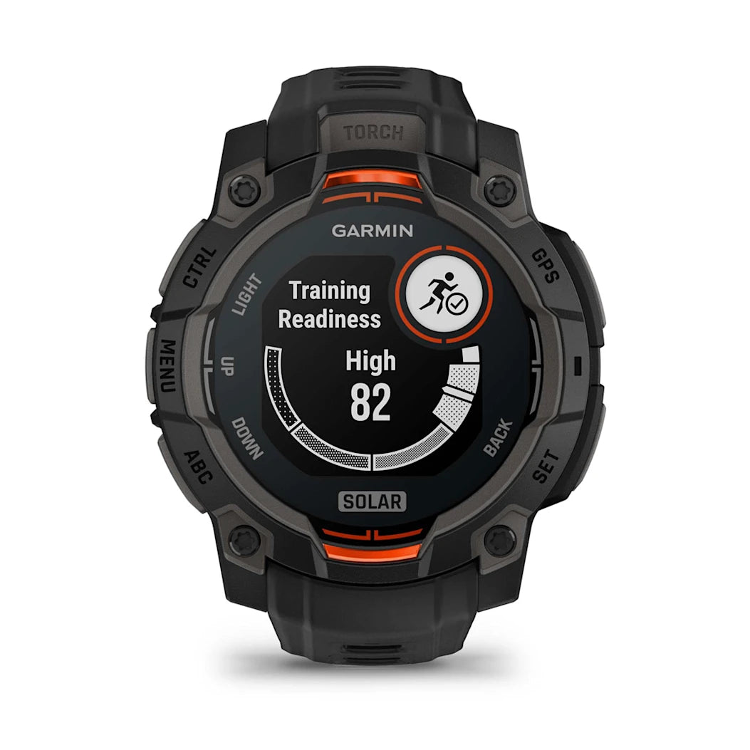 Garmin Instinct 3 – 45 mm Solar Black with Black Band