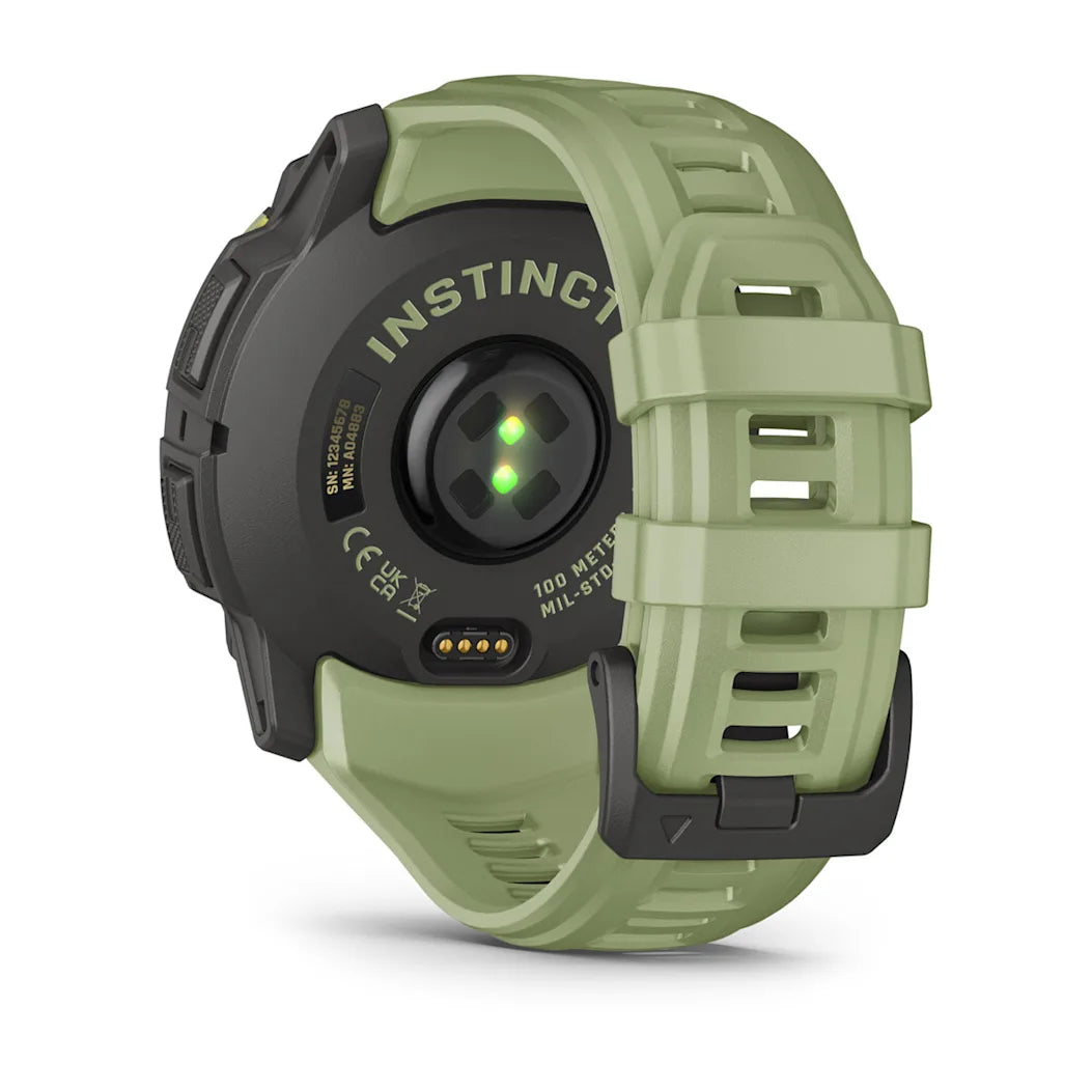 Garmin Instinct 3 – 50 mm AMOLED Fern Green with Fern Green Band