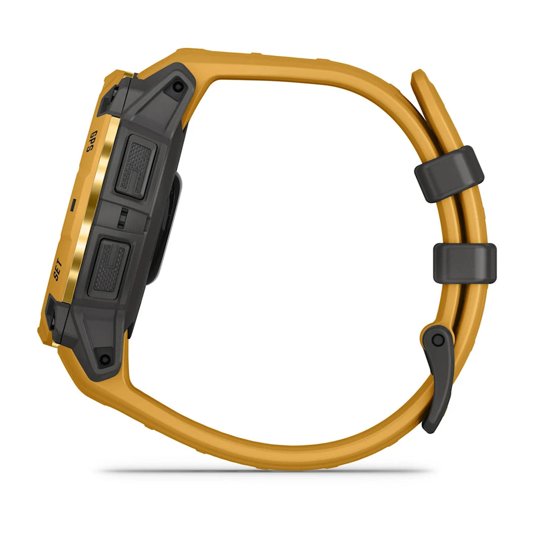 Garmin Instinct 3 – 45 mm Solar Sunburst with Sunburst / Gray Band